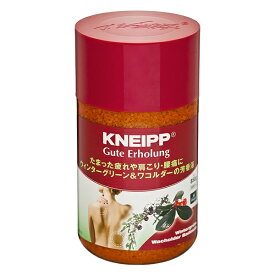 クナイプジャパン｜Kneipp Japan KNEIPP（クナイプ）グーテエアホールング バスソルト ウィンターグリーン&ワコルダーの香り 850g〔入浴剤〕