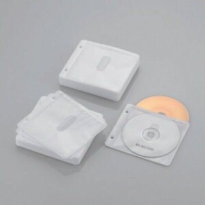 ELECOMbGR Blu-ray/CD/DVDΉ sDzP[X 2 120[ zCg CCD-NBWB120WH[CCDNBWB120WH]yrb_pcpz