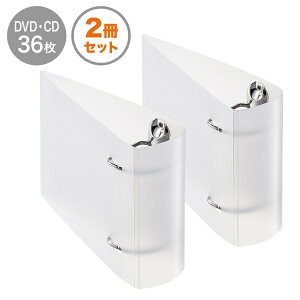 TTvCbSANWA SUPPLY DVD/CDΉ Ot@CP[X 2 36[Ή×2 NA FCD-RG36CLN[FCDRG36CLN]