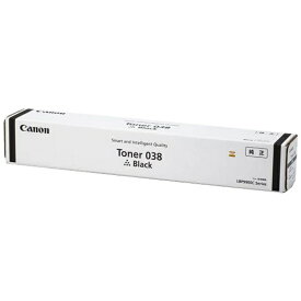 CANON｜キヤノン TONER 038 BK 純正トナー トナー038 ブラック[TONER038BK]