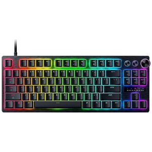 RAZER�b���C�U�[ �Q�[�~���O�L�[�{�[�h(���s�b�h�g���K�[�Ή�) Huntsman V3 Pro Low-profile Tenkeyless 8KHz(US�z��) �u���b�N RZ03-05850100-R3M1 [�L�� /�p��z��]