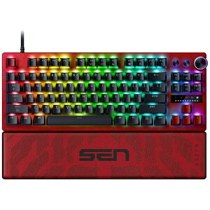 RAZER�b���C�U�[ �Q�[�~���O�L�[�{�[�h�{���X�g���X�g(���s�b�h�g���K�[�Ή�) Huntsman V3 Pro Tenkeyless 8KHz(US�z��) Sentinels Edition RZ03-05521700-R3M1 [�L�� /�p��z��]