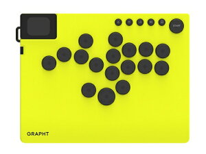 �y2026�N10��23�������z GRAPHT�b�O���t�g [���^���o�[���X�A�[�P�[�h�R���g���[���[/USB�L���ڑ�/PC�Ή�/�z�b�g�X���b�v�Ή�/2�C���`���j�^�[] GRT124-YLW-ONE [USB /Windows�EMac OS /17�{�^��]