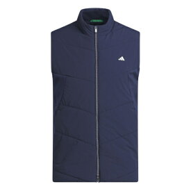 アディダス｜adidas メンズ CLIMAWARM+ クライマウォーム+ 撥水 防風 フルジップベスト カレッジネイビー F6371 [メンズ /J/Mサイズ]【返品交換不可】