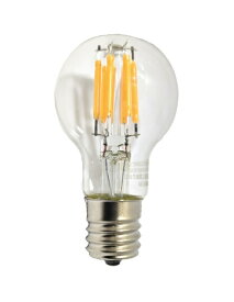 東京メタル工業 30W相当 フィラメント形 LED電球(口金E17/電球色) クリア LDF5LC2240WE17TM [E17 /一般電球形 /30W相当 /電球色 /1個 /全方向タイプ]