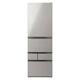【2026年11月24日発売】 東芝｜TOSHIBA 冷蔵庫 VEGETA（ベジータ）GSKシリーズ シフォングレー GR-A470GSKL(EH) [幅60cm /465L /5ドア /左開きタイプ /2026年]《基本設置料金セット》