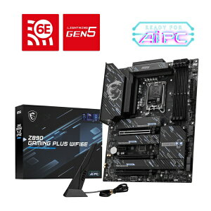 MSI�b�G���G�X�A�C �}�U�[�{�[�h(LGA1851) Z890 GAMING PLUS WIFI6E [ATX]