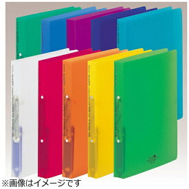 リヒトラブ｜LIHIT LAB. [ファイル] AQUA DROPs リングファイル＜ツイストリング＞ (色：橙、規格：A4タテ型（S型）2穴) F-5005-4