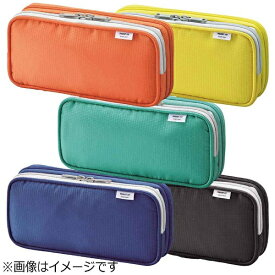 リヒトラブ｜LIHIT LAB. [ペンケース] SMART FIT bright label ダブルペンケース（L） (色：ブラック) A-7661-24