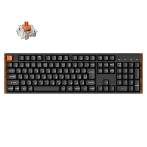 Keychron�b�L�[�N���� �L�[�{�[�h K10 Max RGB���C�g(�É��Ԏ�) K10M-G6W-JIS