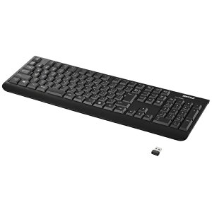 BUFFALO�b�o�b�t�@���[ �L�[�{�[�h �u���b�N BSKBW150BK [���C�����X /���{��z�� /�����u����]