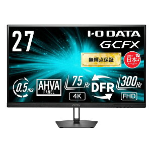 �y2026�N11�����{�z I-O DATA�b�A�C�I�[�f�[�^ �Q�[�~���O���j�^�[ �uGCFX�v �u���b�N KH-GDU271ADB [27�^ /4K(3840×2160�j /���C�h /300Hz]