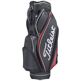タイトリスト｜Titleist パフォーマンスJEキャディバッグ ブラック×クリムゾン×ホワイト TB26CTPJE-061 [全長88cm /47インチ対応 /5分割 /3.8kg]