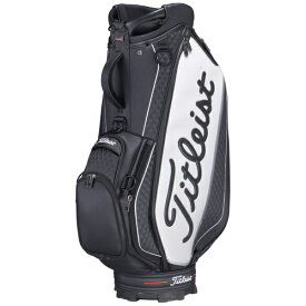 タイトリスト｜Titleist ツアーキャディバッグ ブラック×ホワイト TB26SF9A-01 [全長90cm /47インチ対応 /5分割 /4.8kg]