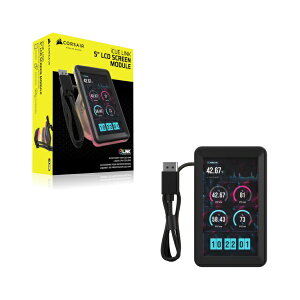 CORSAIR�b�R���Z�A iCUE LINK 5inch LCD Screen Module Black CW-9061043-WW