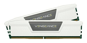 CORSAIR�b�R���Z�A CORSAIR VENGEANCE DDR5 32GB (2 x 16GB) DDR5 6000 CL38 1.35V Intel XMP & AMD EXPO - WHITE CMK32GX5M2D6000Z38W [DIMM DDR5 /16GB /2��]