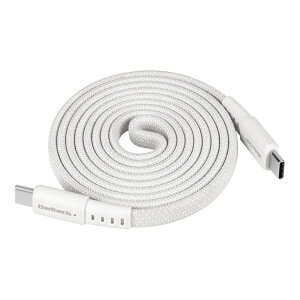 OWLTECH�b�I�E���e�b�N USB-C �� USB-C�P�[�u�� [�[�d /�]�� /1.2m /PD240W /USB2.0] �z���C�g OWL-CBM4CC-12-WH [USB-C �� USB-C]