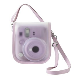 ELECOM｜エレコム instax mini 13/12(チェキ)用 カメラケース ピンク IC-CCM13PN