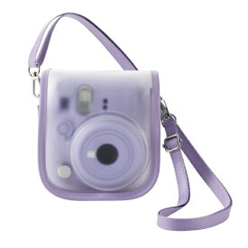 ELECOM｜エレコム instax mini 13/12(チェキ)用 カメラケース パープル IC-CCM13PU
