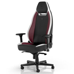 noblechairs�b�m�[�u���`�F�A�[�Y �Q�[�~���O�`�F�A [W670xD570xH1300�`1365mm] LEGEND - BLACK/WHITE/RED �u���b�N/�z���C�g/���b�h NBL-LGD-GER-BWR-SGL [�A�[�����X�g���� /�w�b�h���X�g���� /���b�L���O���� /��