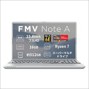 �x�m�ʁbFUJITSU �m�[�g�p�\�R�� FMV Note A�V���[�Y A750-L3S �t�@�C���V���o�[ K0AYJR02JF [AMD Ryzen 7 /�������F16GB /SSD�F512GB /M365 (24����) or Office �I���\ /Windows11 Home /15.6�^ /2026�N10�����f��]