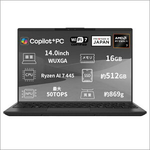 �y2026�N11��13�������z �x�m�ʁbFUJITSU �m�[�g�p�\�R�� FMV Note U�V���[�Y U77-L3B(�����ԋ쓮 �����\���f��) �s�N�g�u���b�N K0N60000JP [AMD Ryzen AI 7 /�������F16GB /SSD�F512GB /M365 (24����) or Office �I����