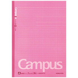 コクヨ｜KOKUYO Campus(キャンパス) ノート(カラー表紙) ピンク 203CAT-P [A4 /7mm(A罫) /ドット入り罫線]
