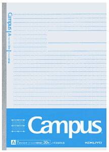 KOKUYO�b�R�N�� Campus(�L�����p�X) �h�b�g���藝�n�� �m�[�g(��}�h�b�g����) �u���[ F3AKN-B [�Z�~B5�EB5 /7mm(A�r) /�h�b�g����r��]