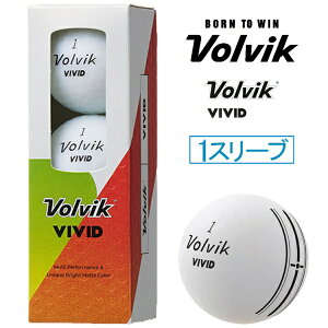 VOLVIK�b�{���r�b�N �S���t�{�[�� NEW VIVID �z���C�g VV5VNA01 [3���i1�X���[�u�j]