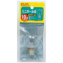 楽天市場】elpa ボール球 10w e17の通販