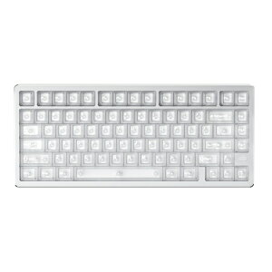 WOBKEY�b�E�H�u�L�[ �L�[�{�[�h Rainy 75 Pro�n���f��(Foggy�E�p��z��) Mithril PR75Mtl [�L���E���C�����X /�p��z�� /���J�j�J��]