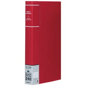 ナカバヤシ｜Nakabayashi フォトグラフィリア L判3段240枚収納 PHL-1024-R[PHL1024R]