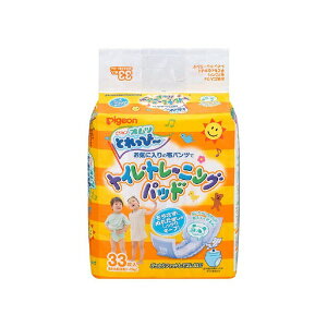 【エントリーで最大全額ポイント還元|11/5迄】 ピジョン|pigeon オムツとれっぴ〜 トイレ・トレーニングパッド 33枚 PigeonFriends