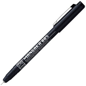 ���|�bKuretake ZIG CARTOONIST MANGAKA �����y�� 0.05mm �u���b�N CNM-005-010