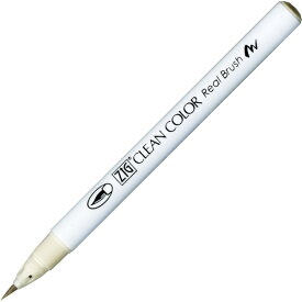 呉竹｜Kuretake [筆ペン] ZIG クリーンカラー リアルブラッシュ 900 ウォームグレイ2 RB-6000AT-900