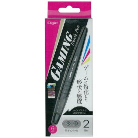 ナカバヤシ｜Nakabayashi 〔タッチペン〕 ゲーミング ブラック ECTP-12BK[ECTP12BK]