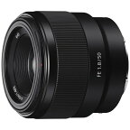 SONY｜ソニー カメラレンズ FE 50mm F1.8 ブラック SEL50F18F [ソニーE /単焦点レンズ][SEL50F18F]