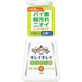 LION｜ライオン キレイキレイ 薬用キッチン泡ハンドソープ 本体 230ml〔ハンドソープ〕 泡【rb_pcp】