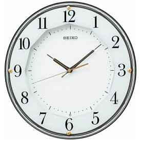 SEIKO｜セイコー 掛け時計 【スタンダード】 茶メタリック KX213B [電波自動受信機能有]