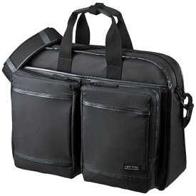 サンワサプライ｜SANWA SUPPLY ［15.6インチ対応] 超撥水・軽量パソコンバッグ 3WAYタイプ ブラック BAG-LW10BK[BAGLW10BK]