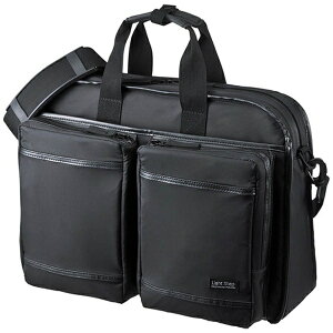 �T�����T�v���C�bSANWA SUPPLY �m15.6�C���`�Ή�] �������E�y�ʃp�\�R���o�b�O �u���b�N BAG-LW9BK[BAGLW9BK]