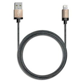 Verbatim｜バーベイタム ［ライトニング］ ケーブル 充電・転送 2.4A （1.2m）MFi認証 64532 ゴールド