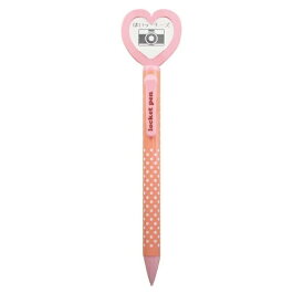エポックケミカル｜EPOCH Chemical ロケット付き シャープペン ピンク 421-280 [0.5mm]