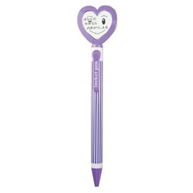 エポックケミカル｜EPOCH Chemical ロケット付 ハート型 ボールペン ラベンダー 429-280 [0.8mm]