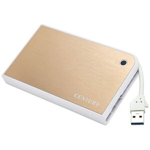 �Z���`�����[�bCentury Corporation MOBILE BOX USB3.0�ڑ� SATA6G 2.5�C���`HDD/SSD�P�[�X (CMB25U3GD6G)