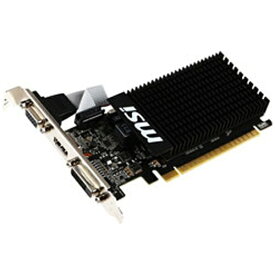 MSI｜エムエスアイ グラフィックボード NVIDIA GeForce GT 710搭載 PCI-Express　MSI GT 710 2GD3H LP［2GB/GeForce GTシリーズ］【バルク品】 [GT7102GD3HLP]