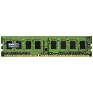 BUFFALO|バッファロー PC3-12800 (DDR3-1600)対応デスクトップPC用メモリ SDRAM(4GB) D3U1600-S4G