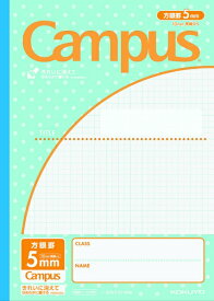 KOKUYO｜コクヨ Campus(キャンパス) ノート(用途別) みずたま柄 パステルブルー 30VS10-5NB [セミB5・B5 /10mm /方眼罫線]