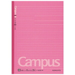 KOKUYO�b�R�N�� Campus(�L�����p�X) �m�[�g(�J���[�\��) �s���N 3CBT-P [�Z�~B5�EB5 /6mm(B�r) /�h�b�g����r��]