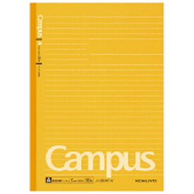 KOKUYO｜コクヨ Campus(キャンパス) ノート(カラー表紙) 黄 3CAT-Y [セミB5・B5 /7mm(A罫) /ドット入り罫線]